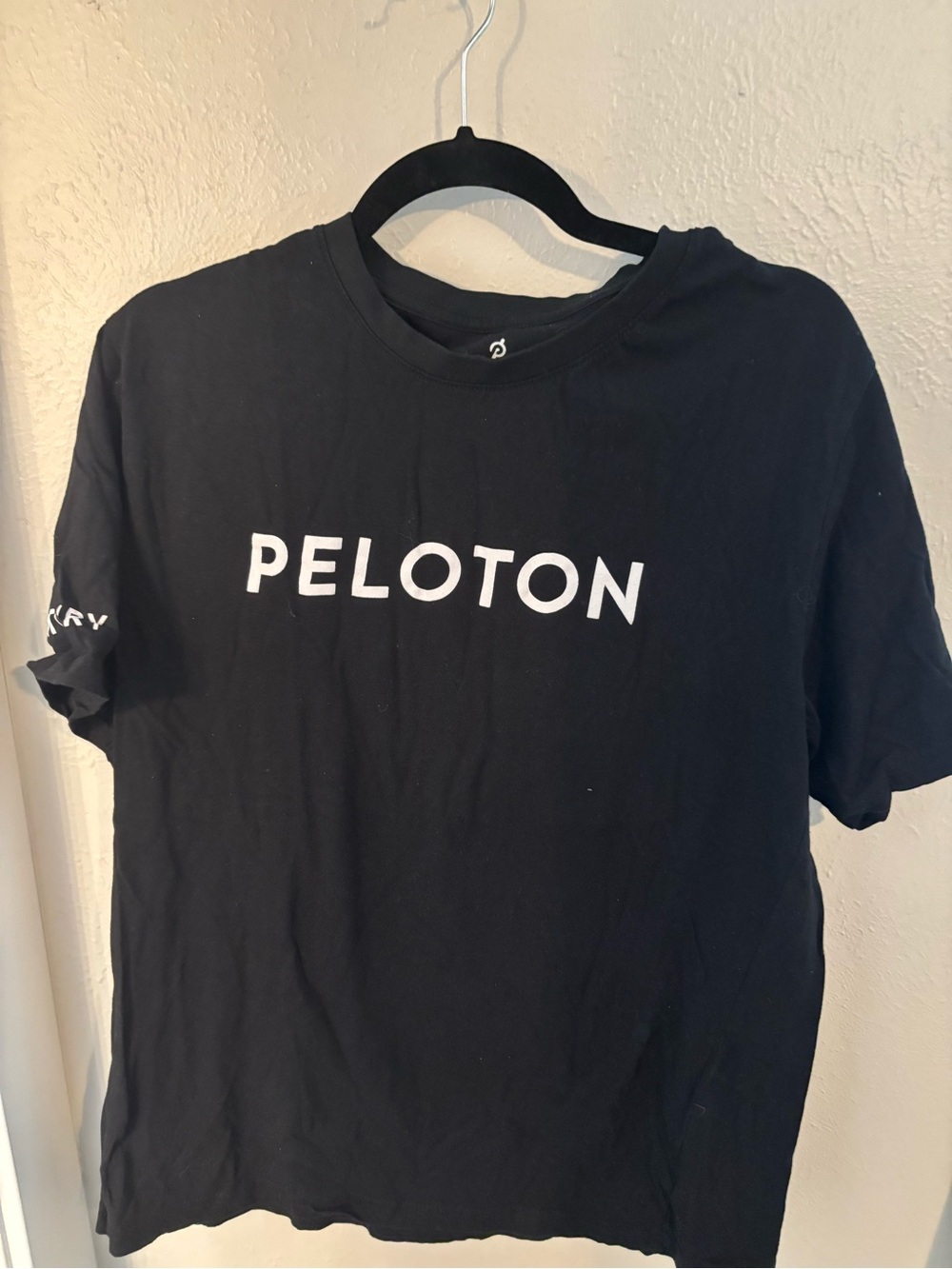 Peloton Century Ride Men's XL Black T-Shirt
